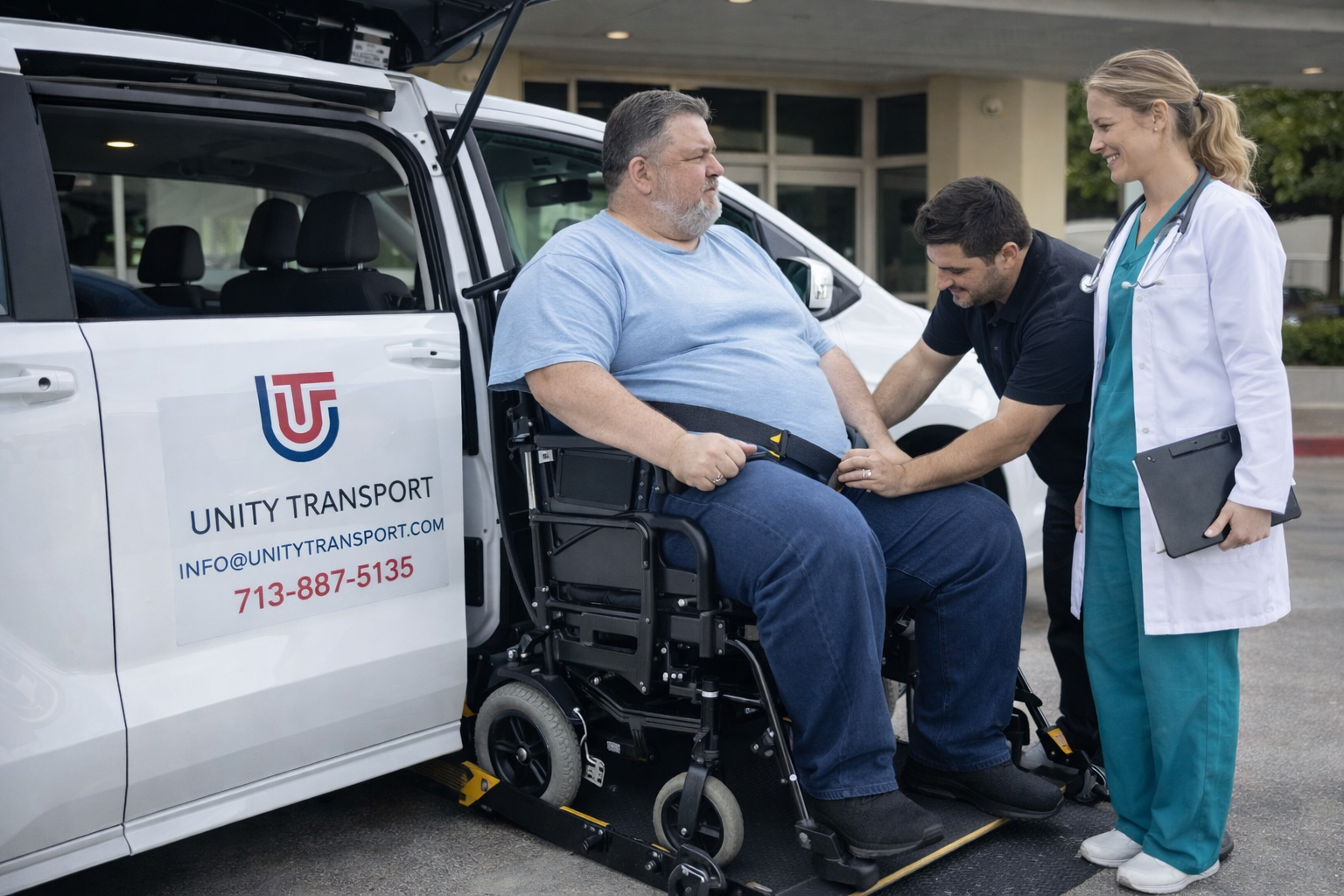 bariatric transportation services